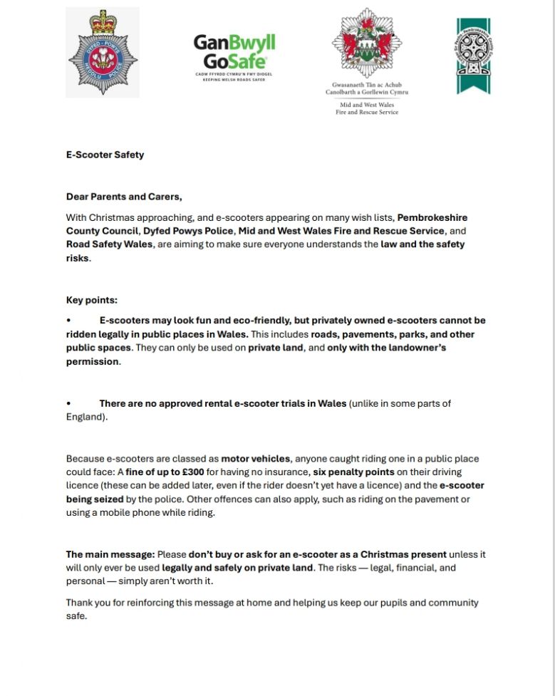 e-scooter information